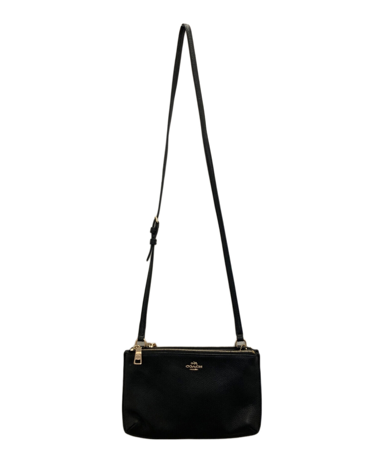 中古・古着通販】COACH (コーチ) 2WAYショルダーバッグ ブラック