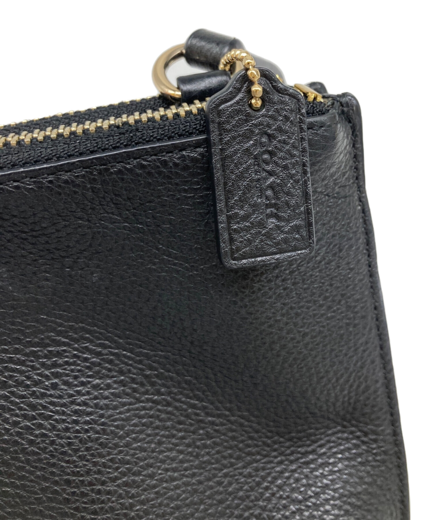 中古・古着通販】COACH (コーチ) 2WAYショルダーバッグ ブラック