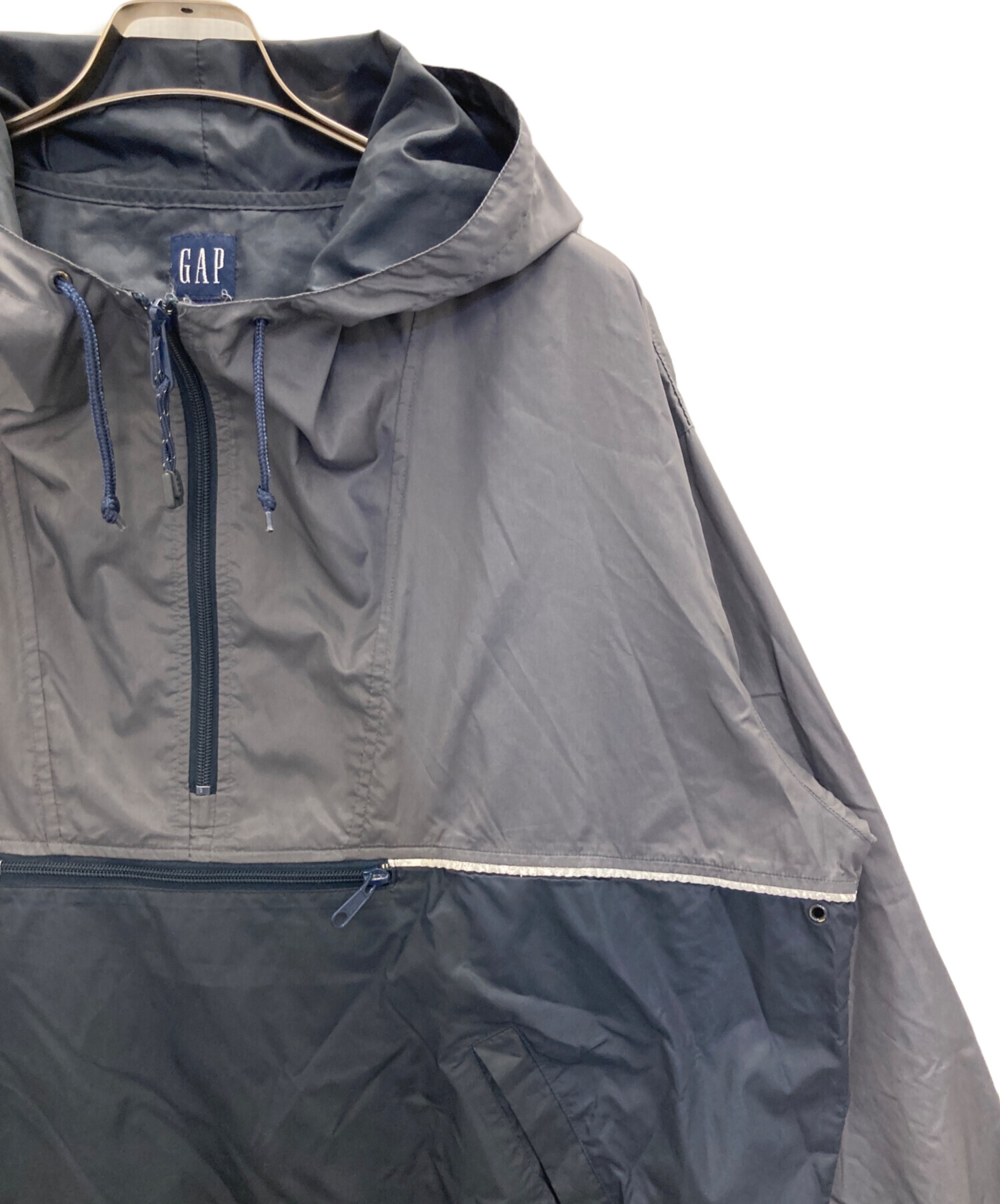 中古・古着通販】GAP (ギャップ) 90'sアノラックパーカー ネイビー