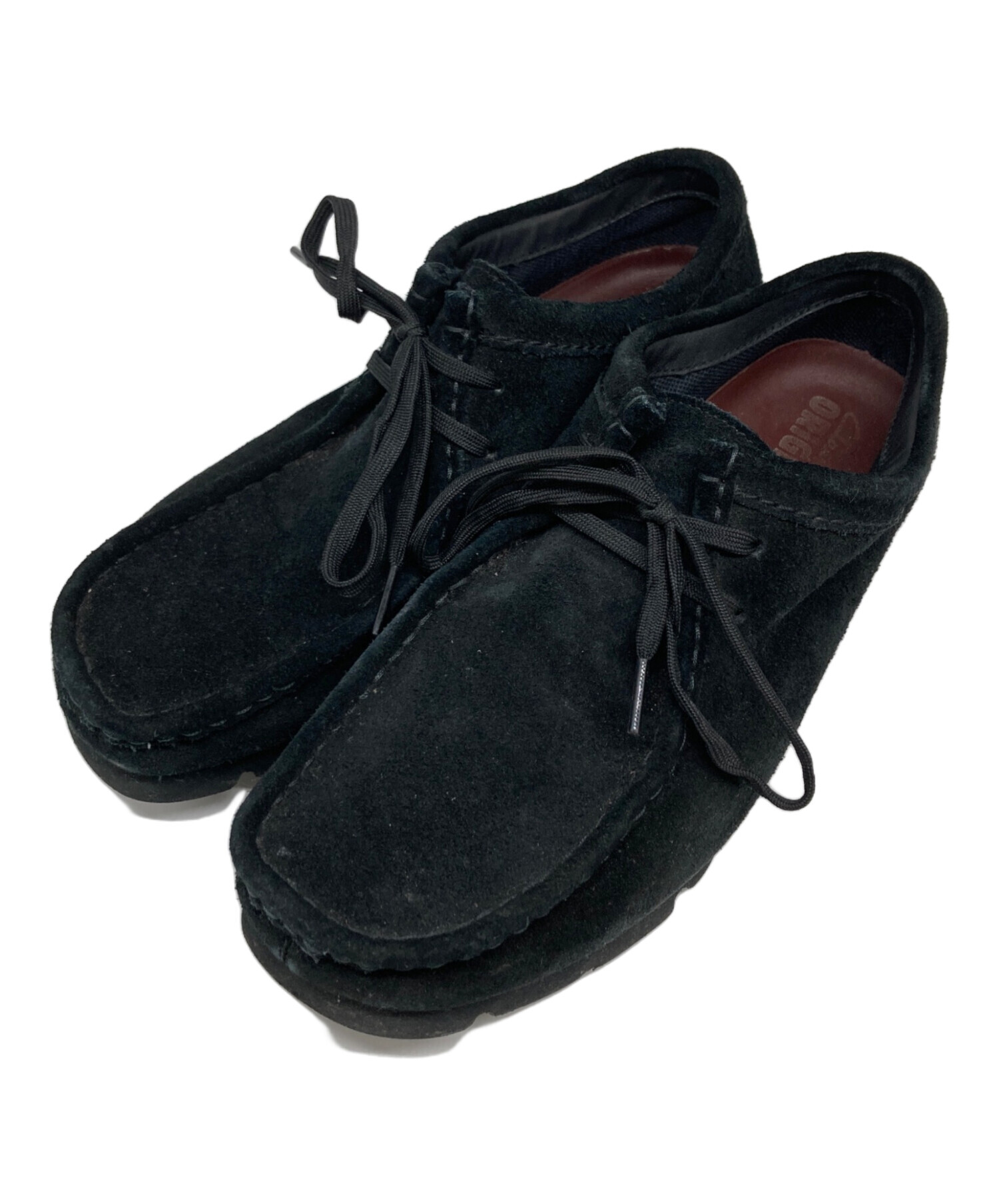 レア ほぼ 未使用 Clarks クラークス ワラビー 26.5 中古・古着通販】CLARKS (クラークス) WallabeeGTX ブラック サイズ