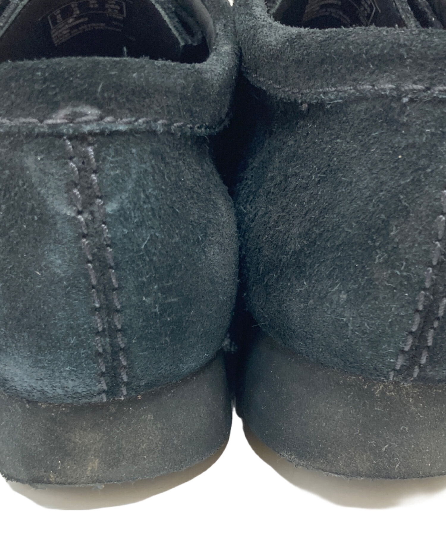 レア ほぼ 未使用 Clarks クラークス ワラビー 26.5 中古・古着通販】CLARKS (クラークス) WallabeeGTX ブラック サイズ