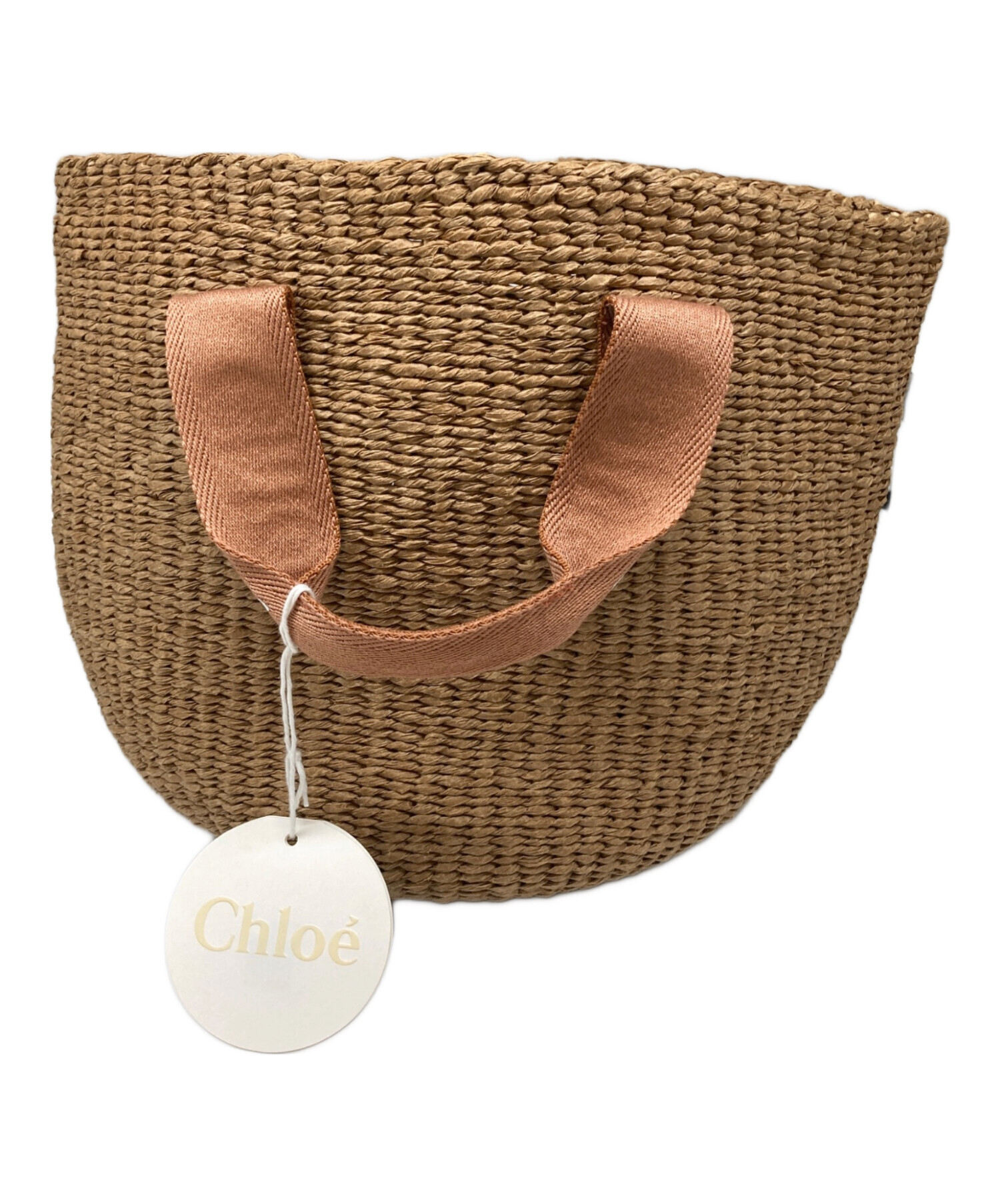 中古・古着通販】Chloe (クロエ) Mifuko (ミフコ) カゴバッグ ブラウン
