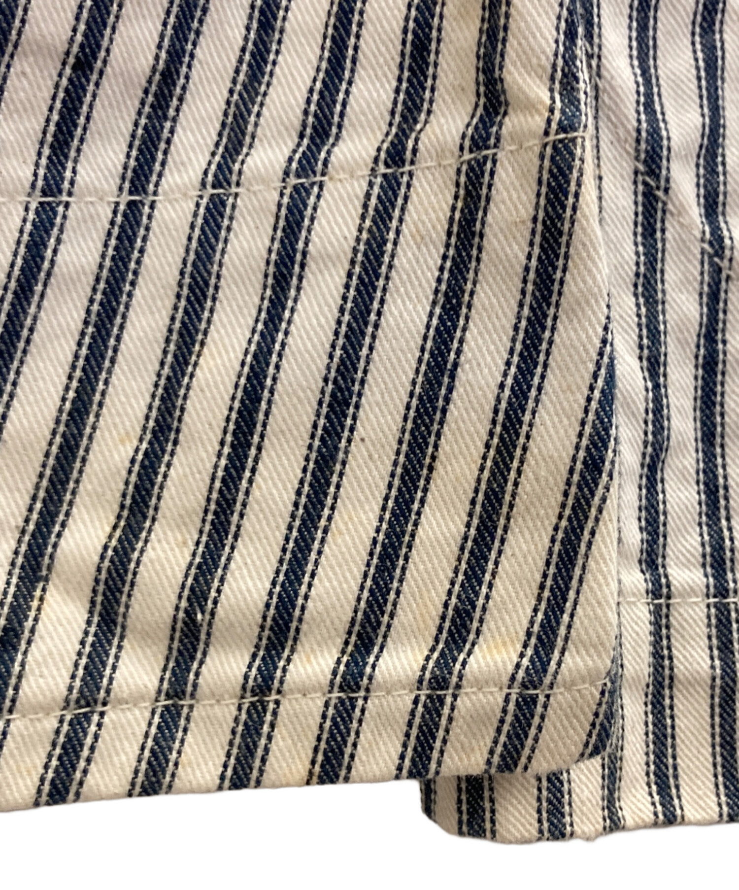 中古・古着通販】DANTON (ダントン) カバーオール ホワイト×ブルー