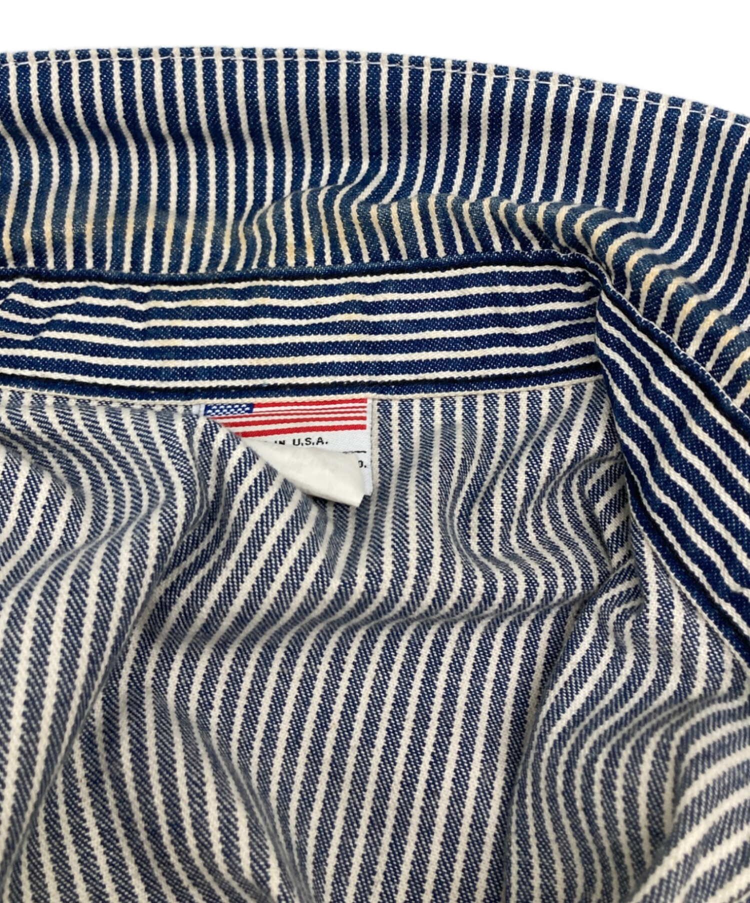 PointerBrand エプロン ヒッコリー USA製 ポインターブランド 中古・古着通販】POINTER (ポインター) ヒッコリーストライプワーク