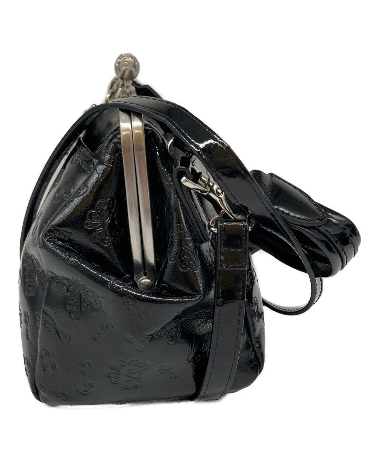 中古・古着通販】ANNA SUI (アナスイ) がま口ショルダーバッグ
