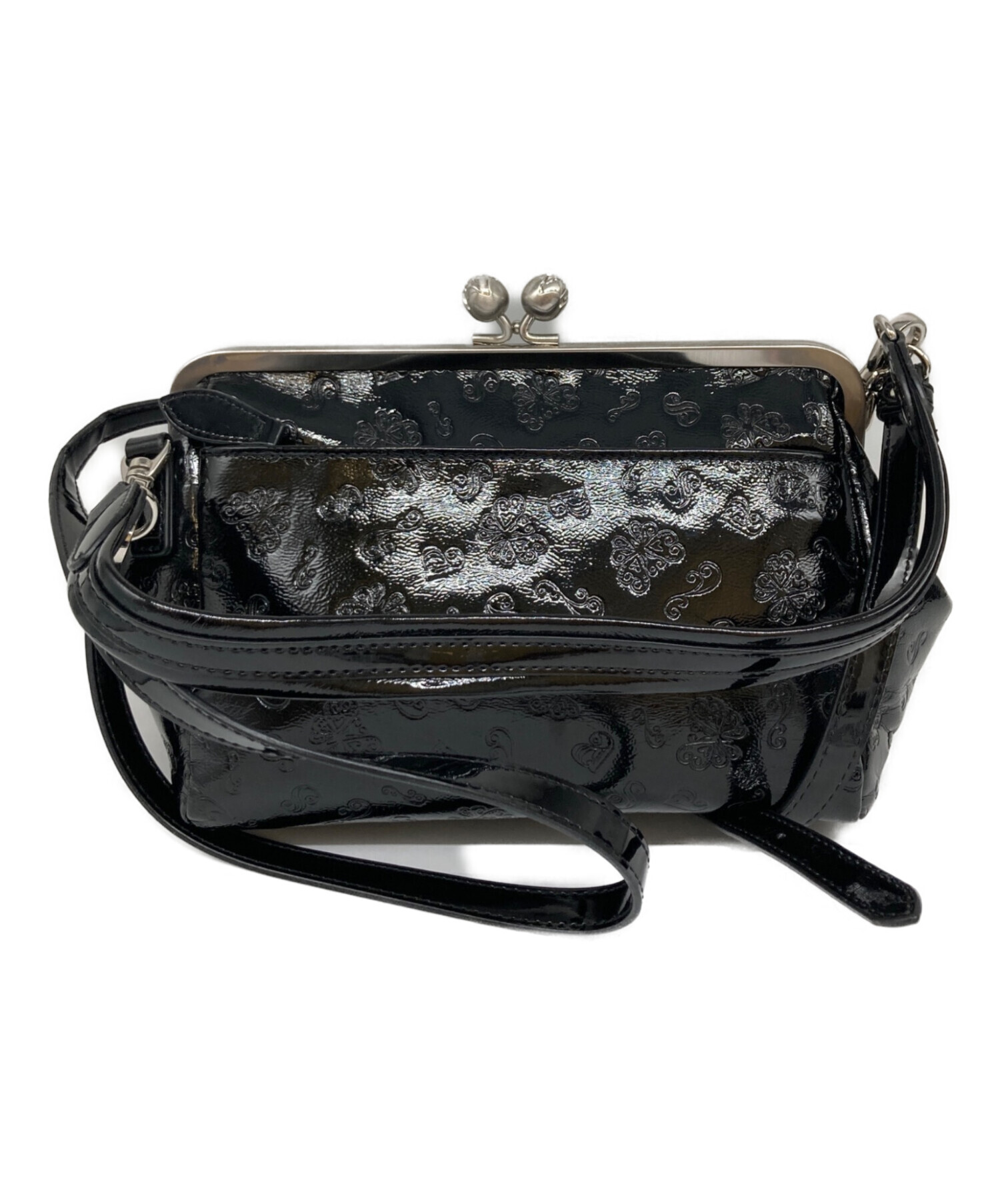 中古・古着通販】ANNA SUI (アナスイ) がま口ショルダーバッグ