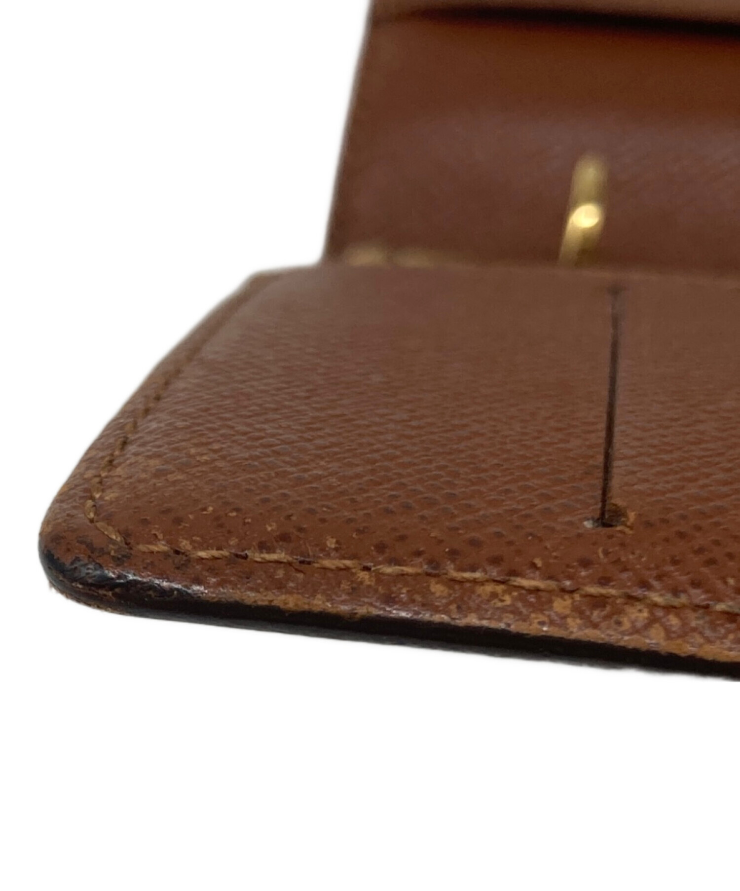 ルイヴィトンの手帳カバー 中古・古着通販】LOUIS VUITTON (ルイ ヴィトン) 手帳カバー ブラウン