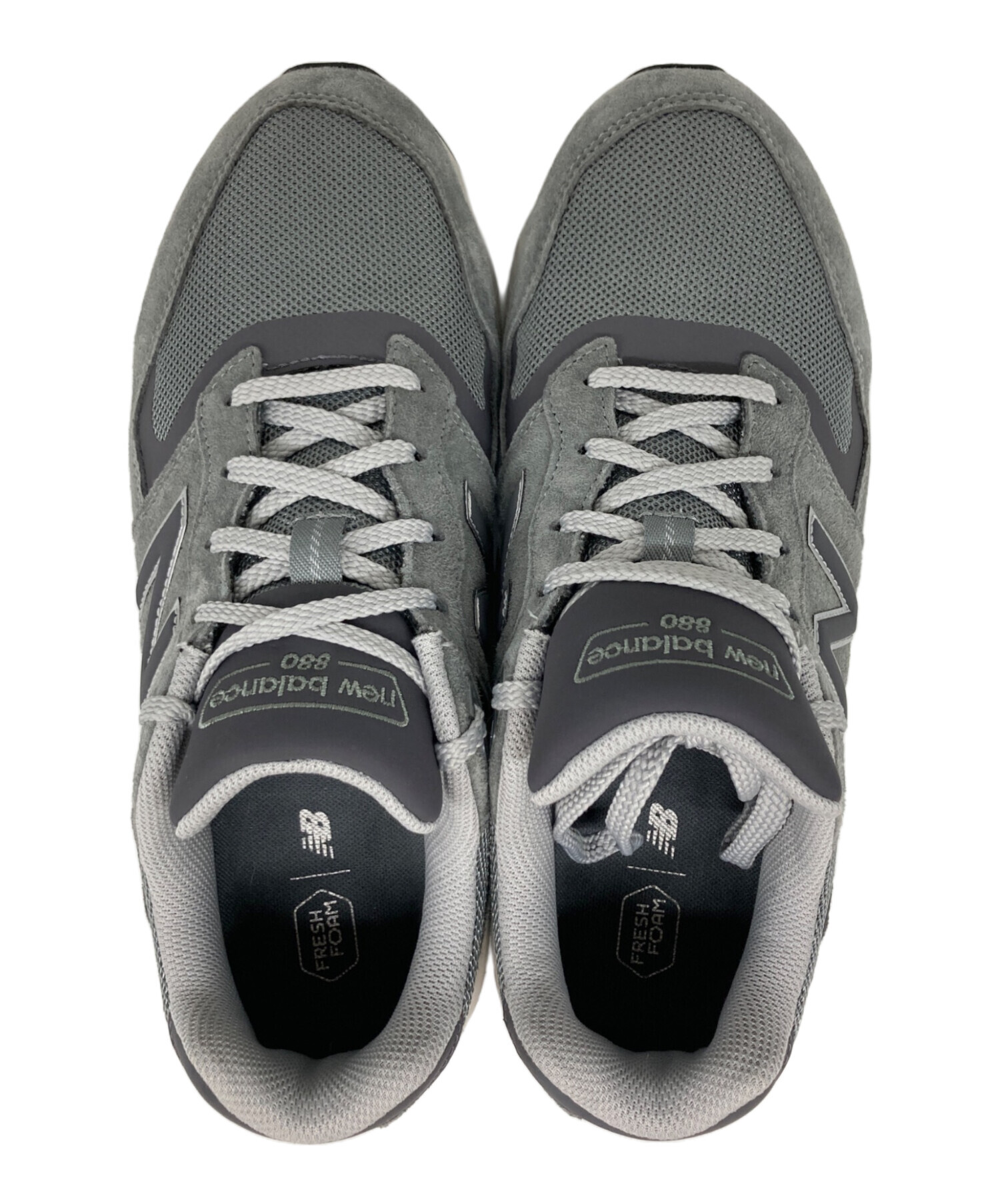 送料込み！New Balance スニーカー グレー　20cm 中古・古着通販】NEW BALANCE (ニューバランス) ローカットスニーカー