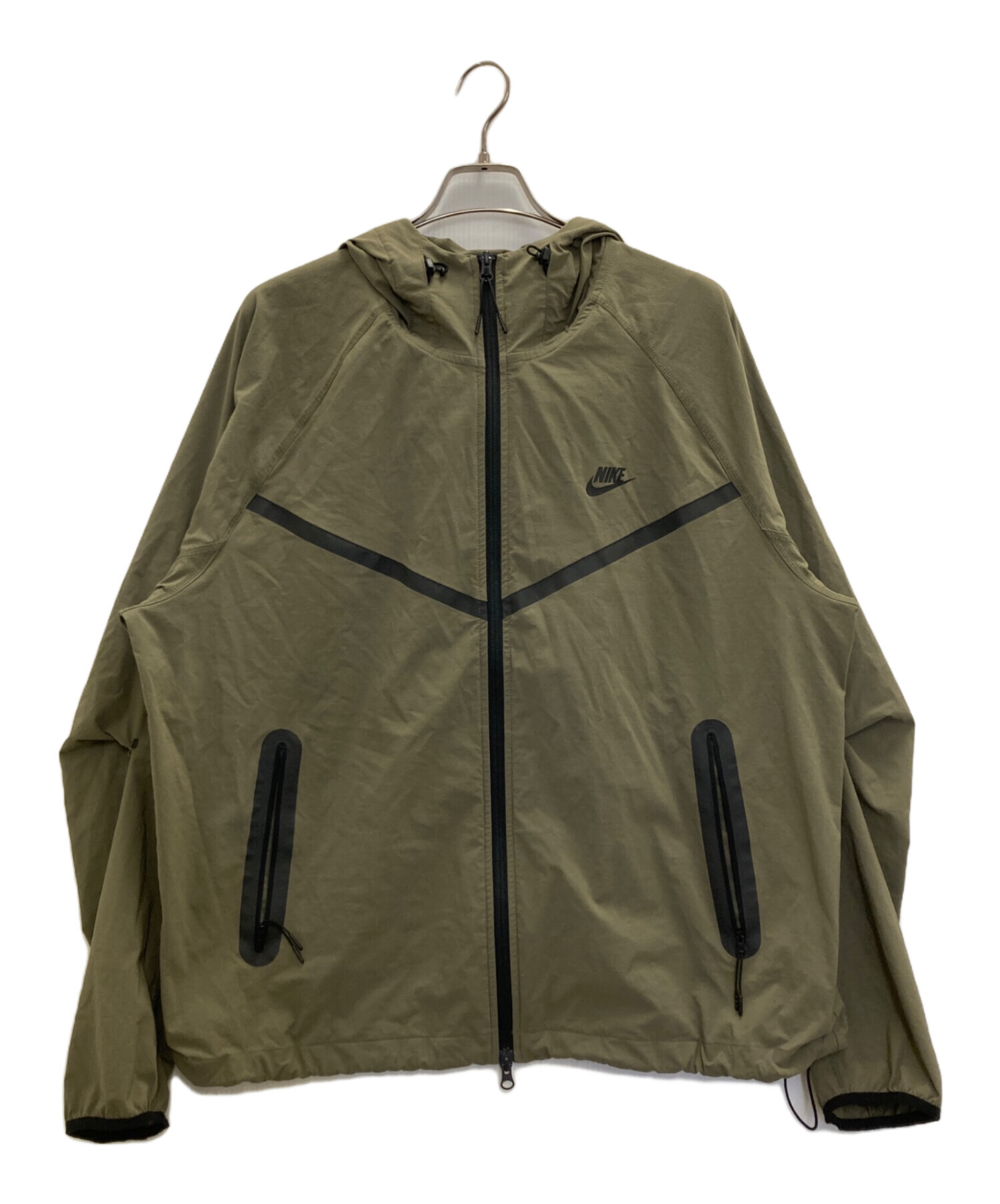 中古・古着通販】NIKE (ナイキ) テック ウィンドランナー オリーブ