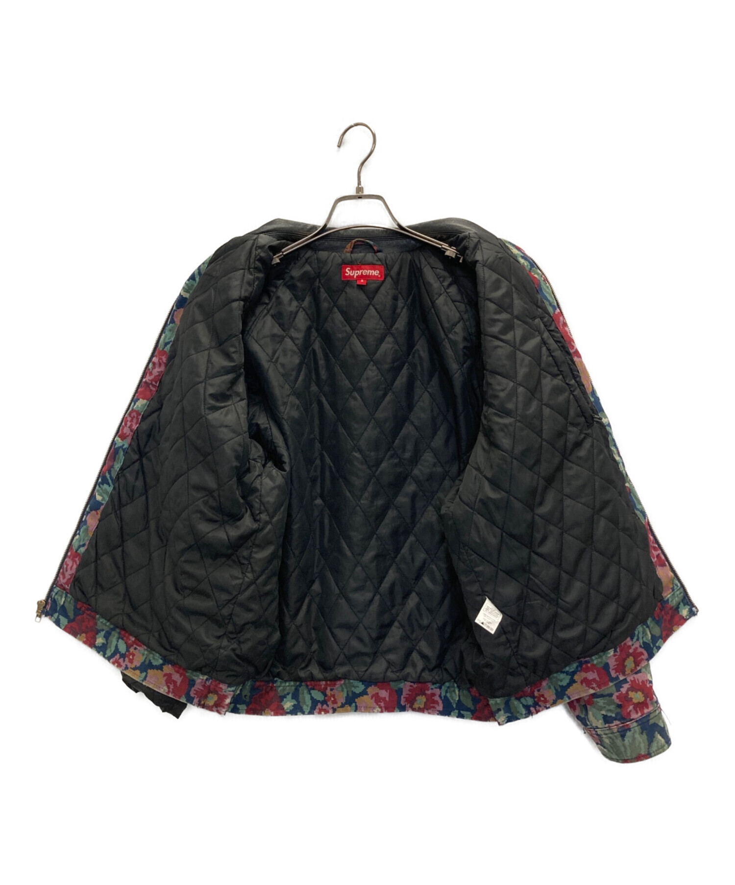 中古・古着通販】Supreme (シュプリーム) Leather Collar Work Jacket