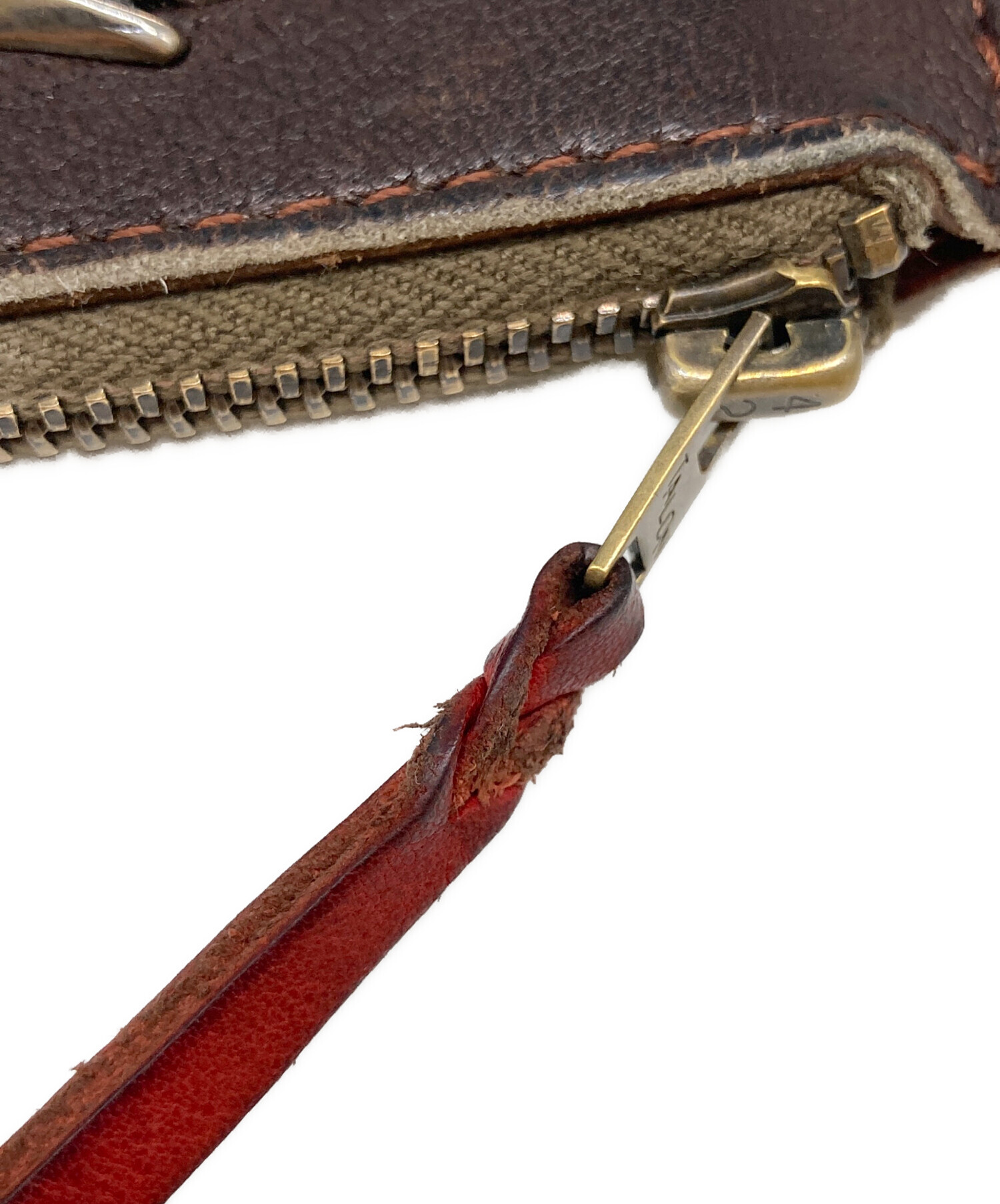 中古・古着通販】LARRY SMITH (ラリースミス) DEER SKIN L ZIP WALLET