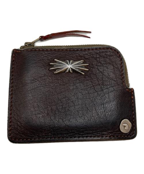小物 larry smith DEER SKIN L ZIP WALLET 中古・古着通販】LARRY SMITH (ラリースミス) DEER SKIN L ZIP WALLET