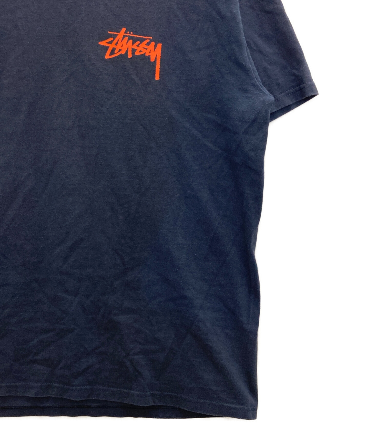 中古・古着通販】stussy (ステューシー) SKATE TOUGH TEE ネイビー