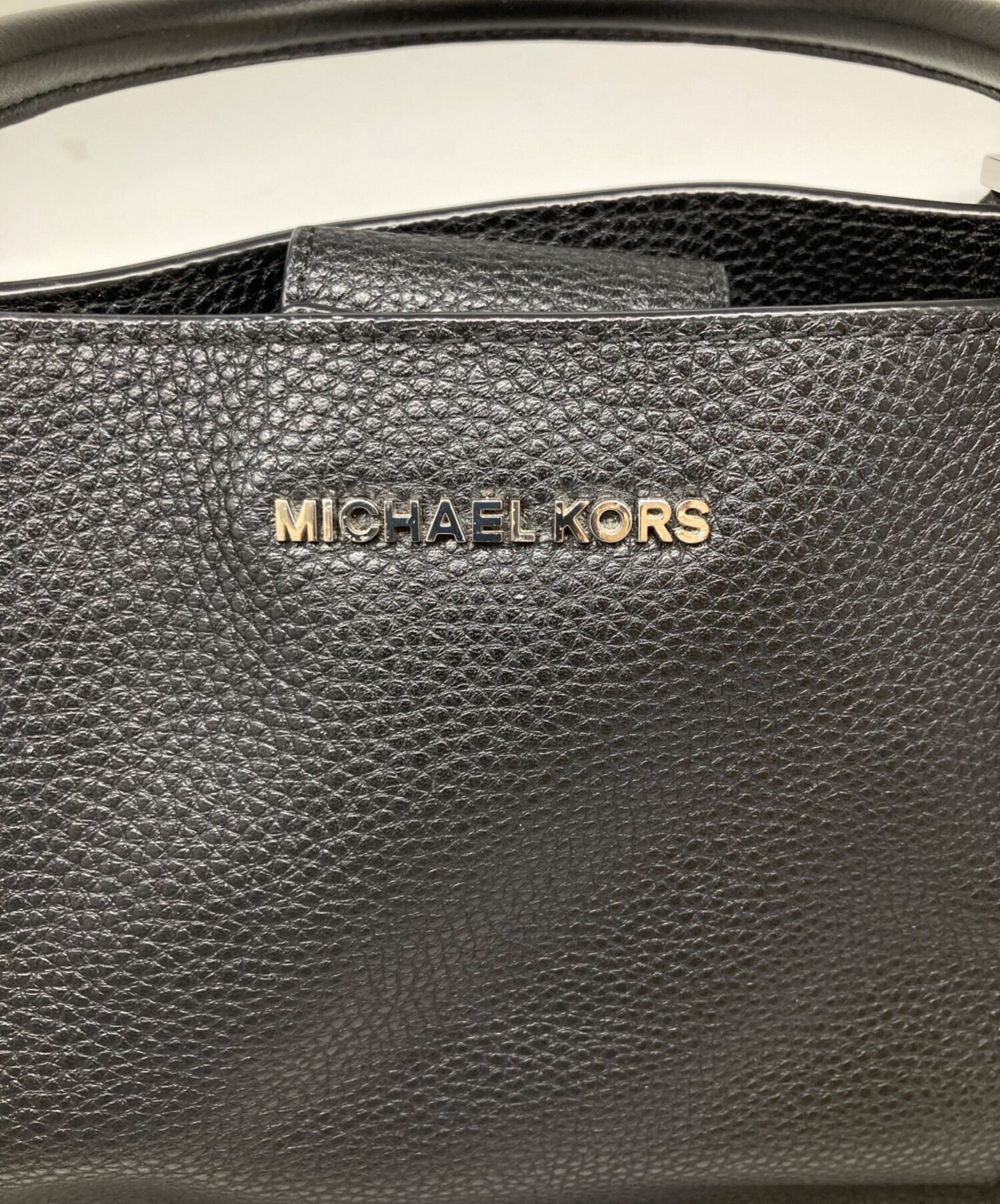 中古・古着通販】MICHAEL KORS (マイケルコース) レザーチャームトート 