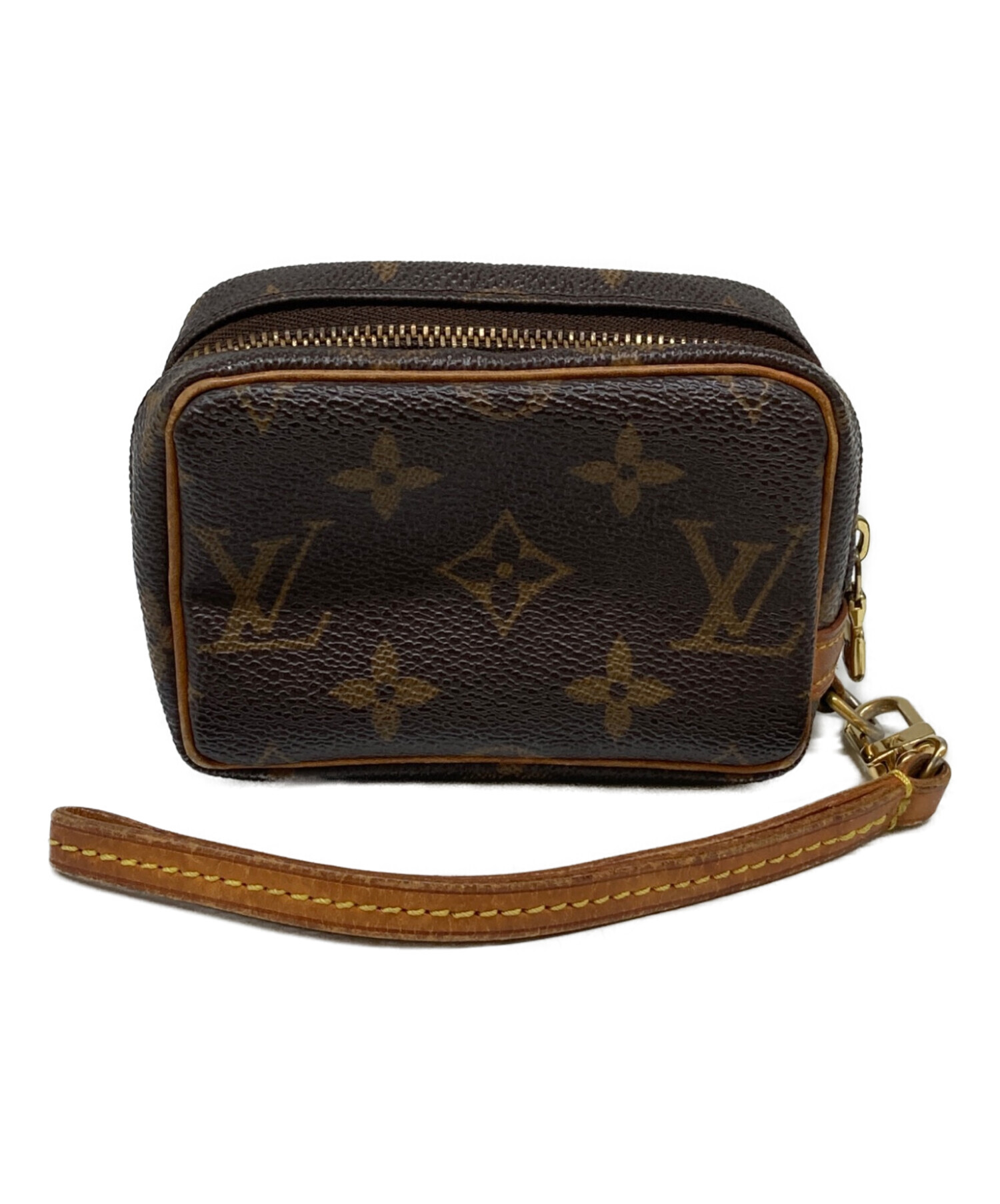 中古・古着通販】LOUIS VUITTON (ルイ ヴィトン) ミニポーチ ブラウン