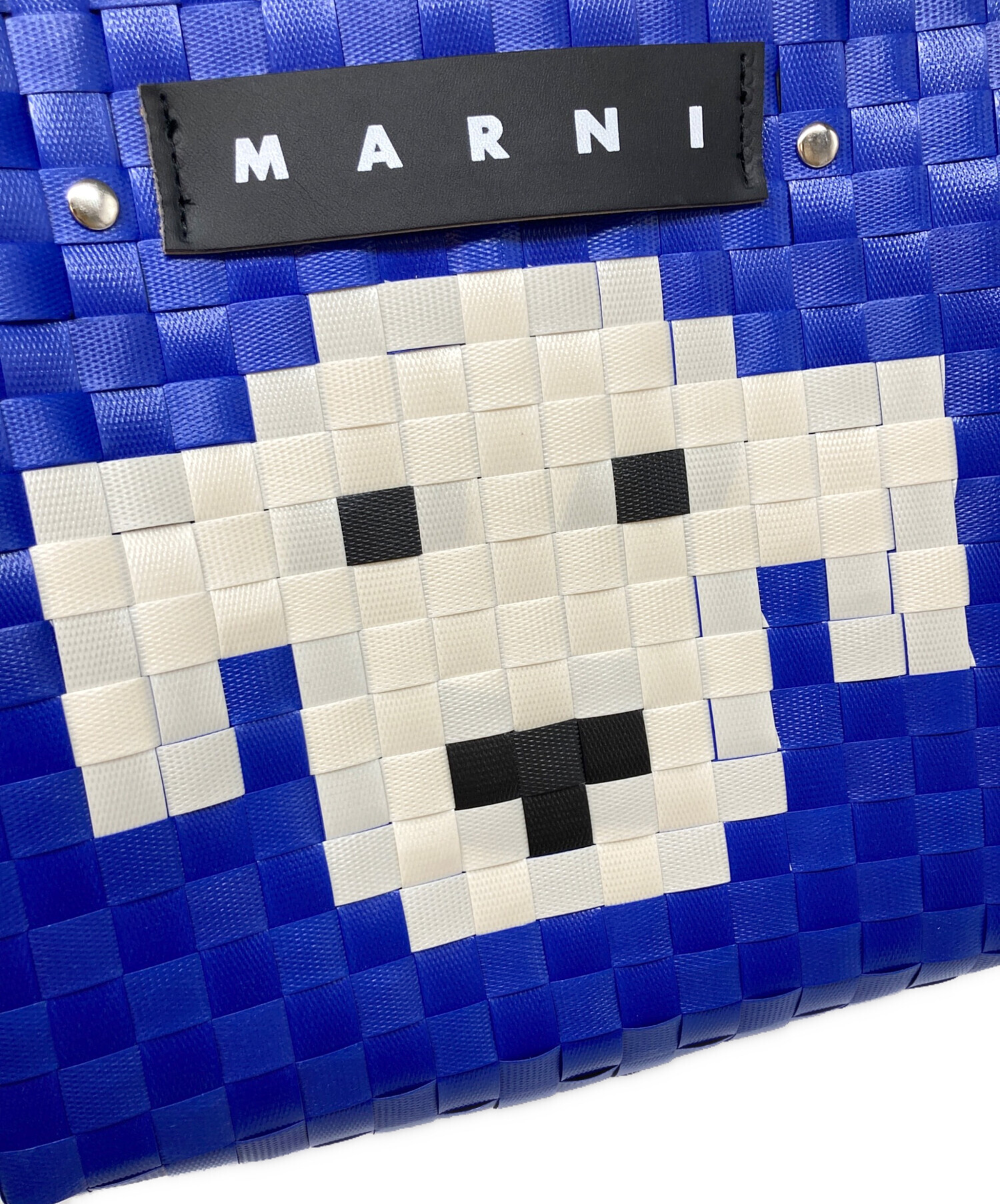 中古・古着通販】MARNI (マルニ) カゴバッグ ブルー｜ブランド・古着