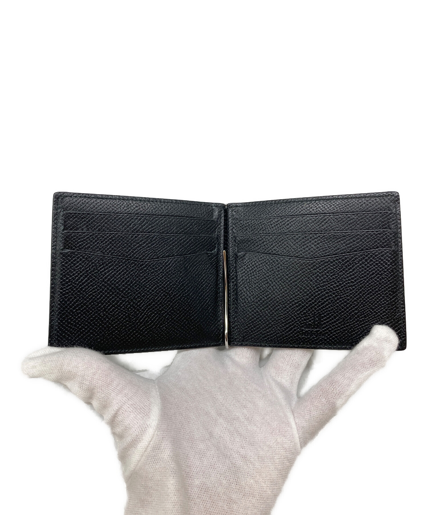 美品　ダンヒル　マネークリップ 中古・古着通販】dunhill (ダンヒル) マネークリップ ブラック