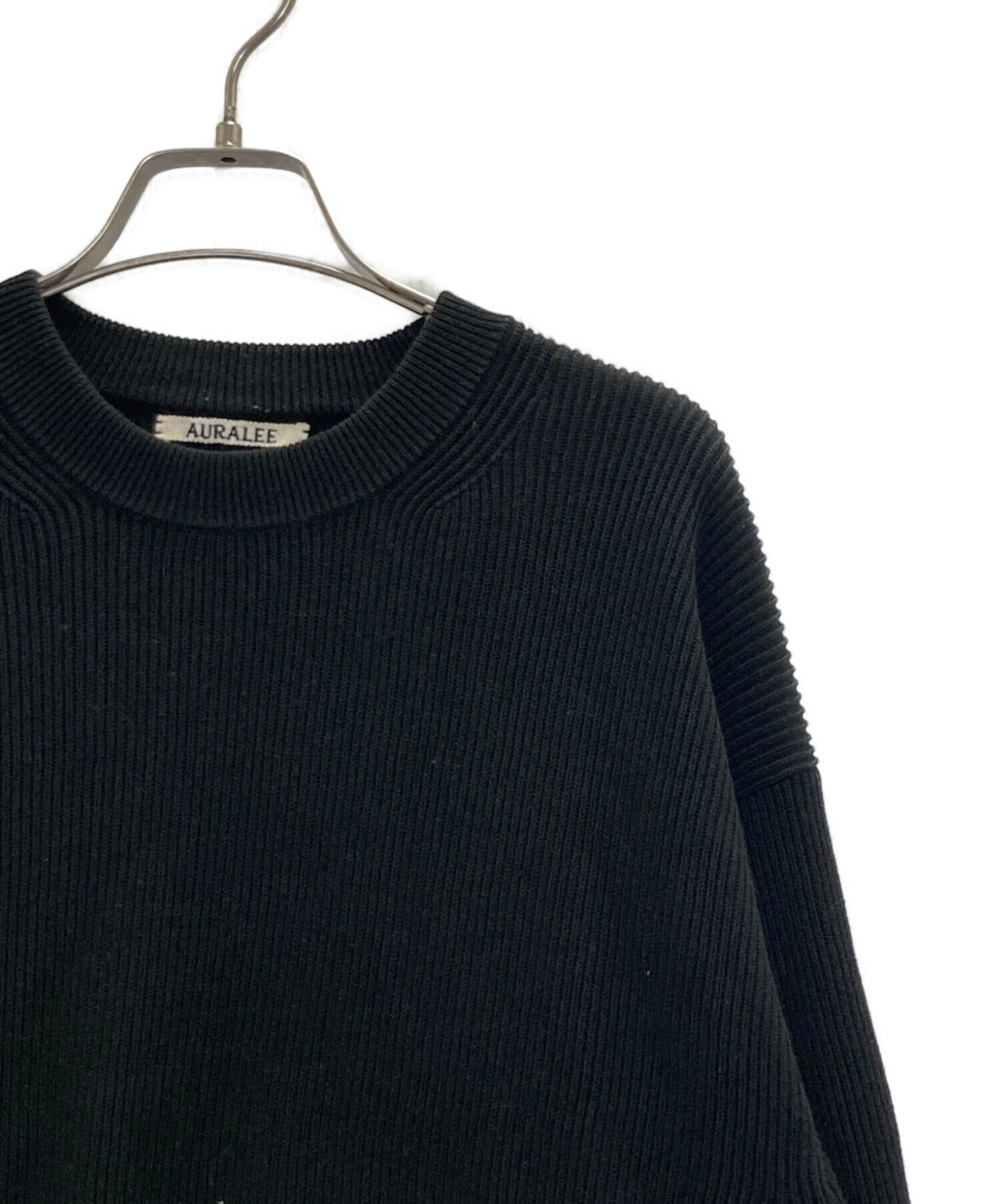中古・古着通販】AURALEE (オーラリー) SUPER HARD TWIST RIB KNIT P/O