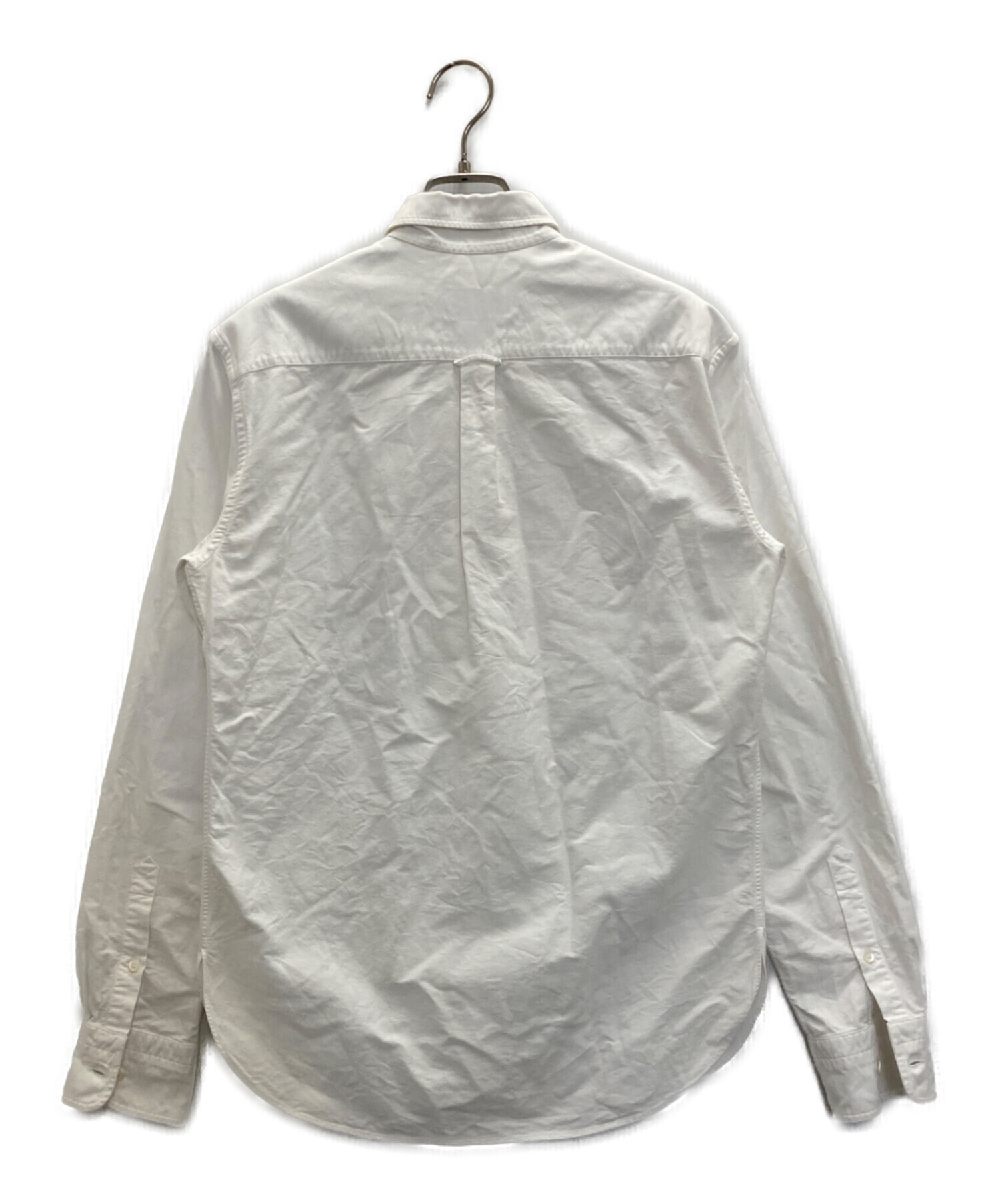 MAISON KITSUNÉ ダークグレー ボタンダウンシャツ 39 中古・古着通販】MAISON KITSUNE (メゾンキツネ) ボタンダウンシャツ