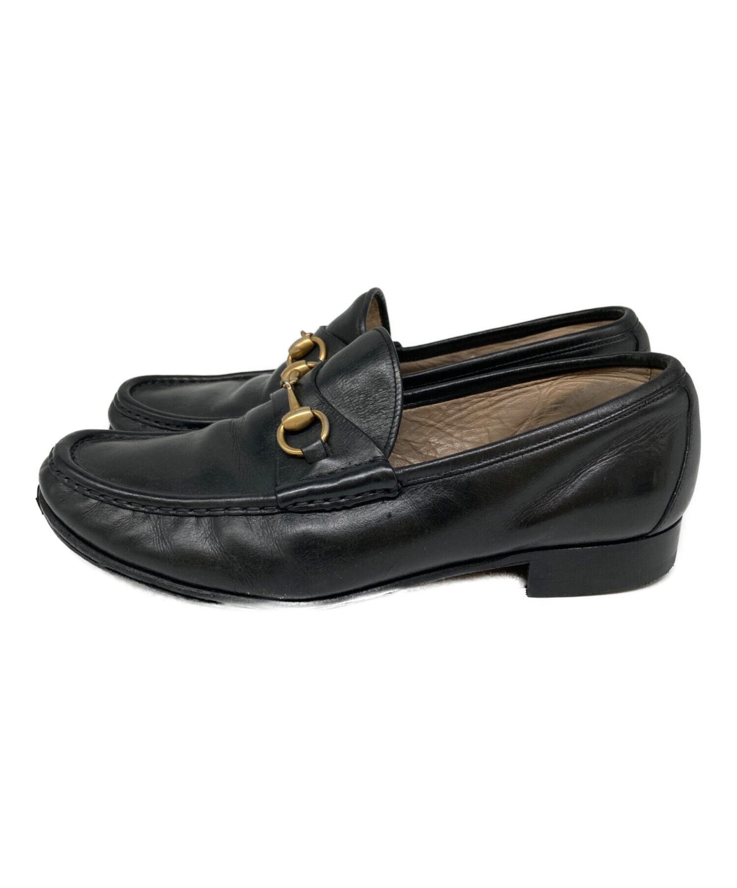中古・古着通販】GUCCI (グッチ) オールドホースビットローファー