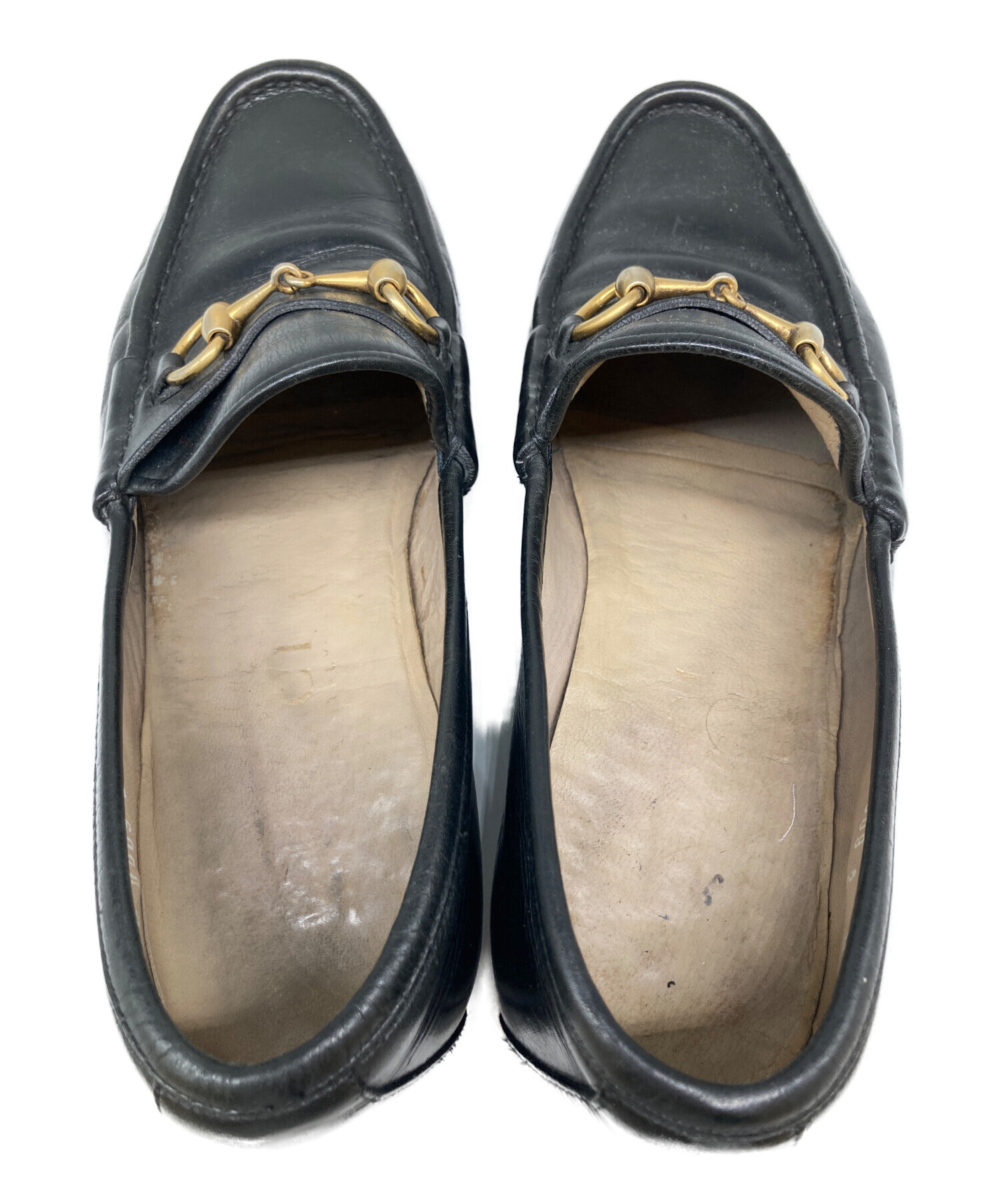 中古・古着通販】GUCCI (グッチ) オールドホースビットローファー
