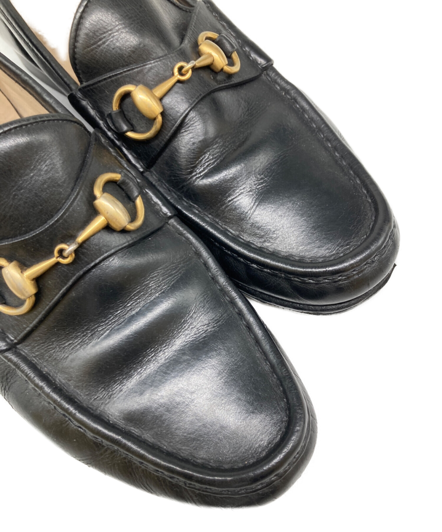 中古・古着通販】GUCCI (グッチ) オールドホースビットローファー