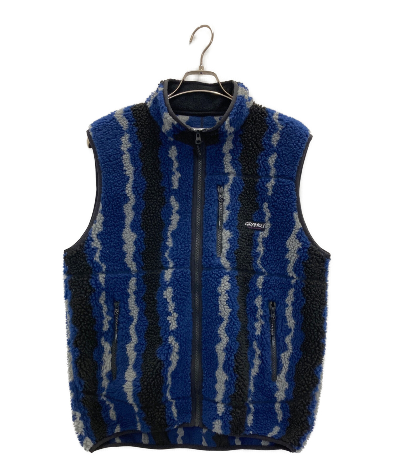 241ビブベスト 中古・古着通販】GRAMICCI (グラミチ) Ripple Sherpa Vest フリース