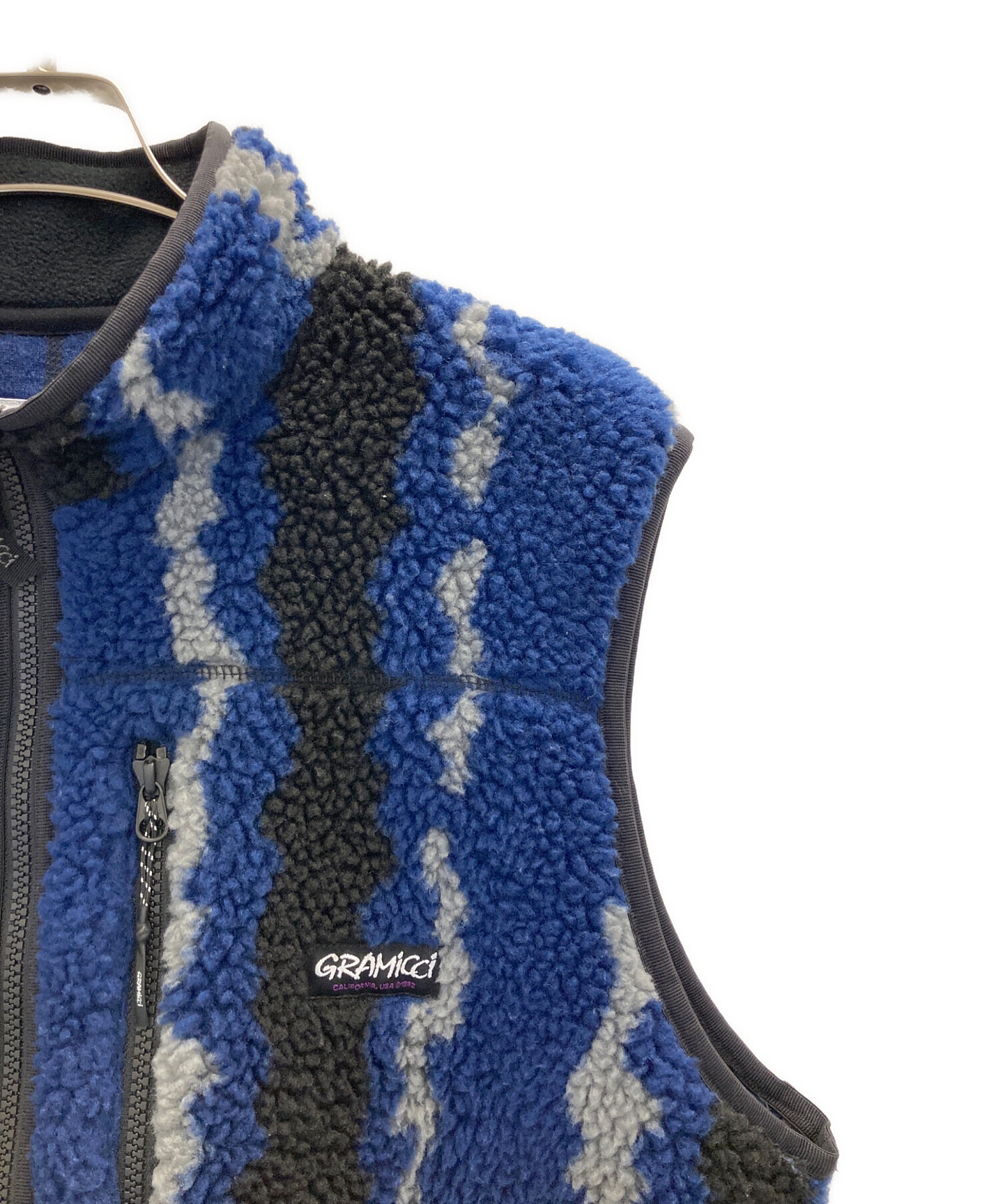 中古・古着通販】GRAMICCI (グラミチ) Ripple Sherpa Vest フリース