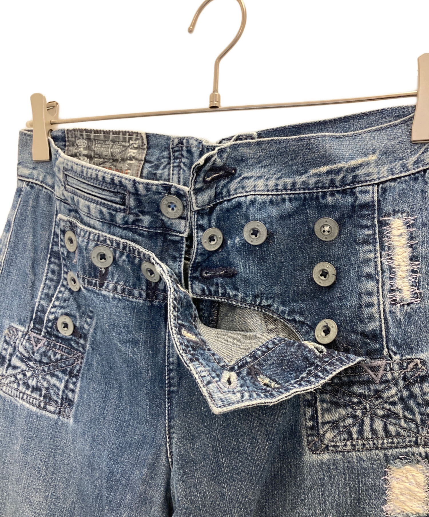 中古・古着通販】RALPH LAUREN (ラルフローレン) パッチワークセーラー