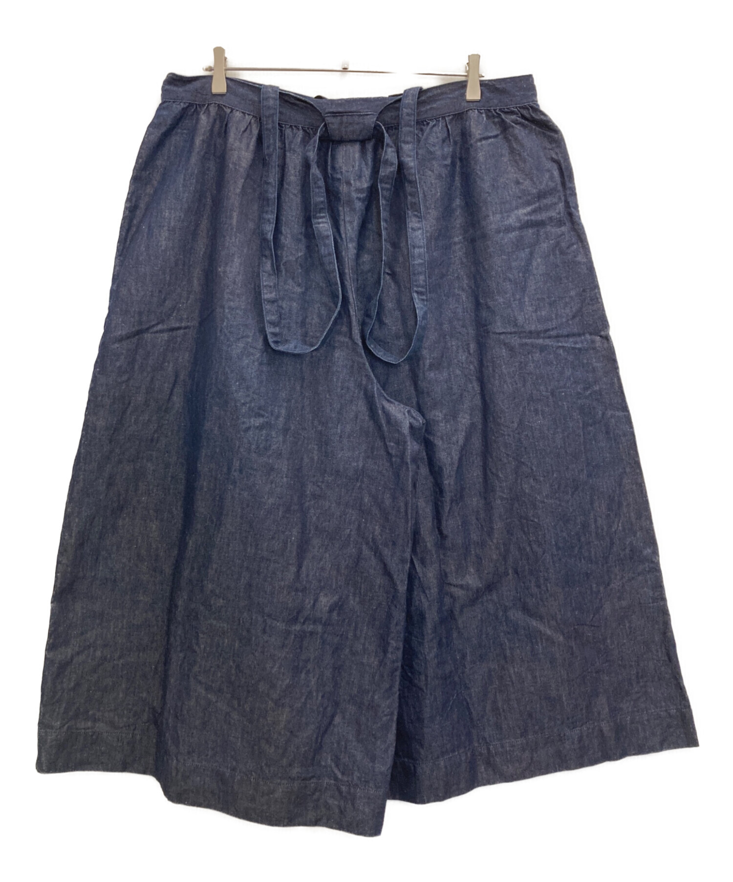 中古・古着通販】Gauze (ガーゼ) コットンリネンデニムサロペット 