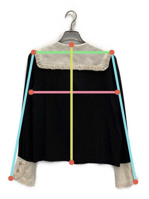中古・古着通販】MIU MIU (ミュウミュウ) シルクセーラーカラー