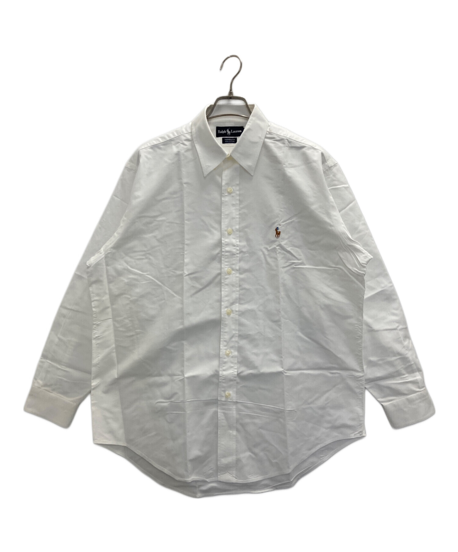 中古・古着通販】RALPH LAUREN (ラルフローレン) 長袖シャツ ホワイト