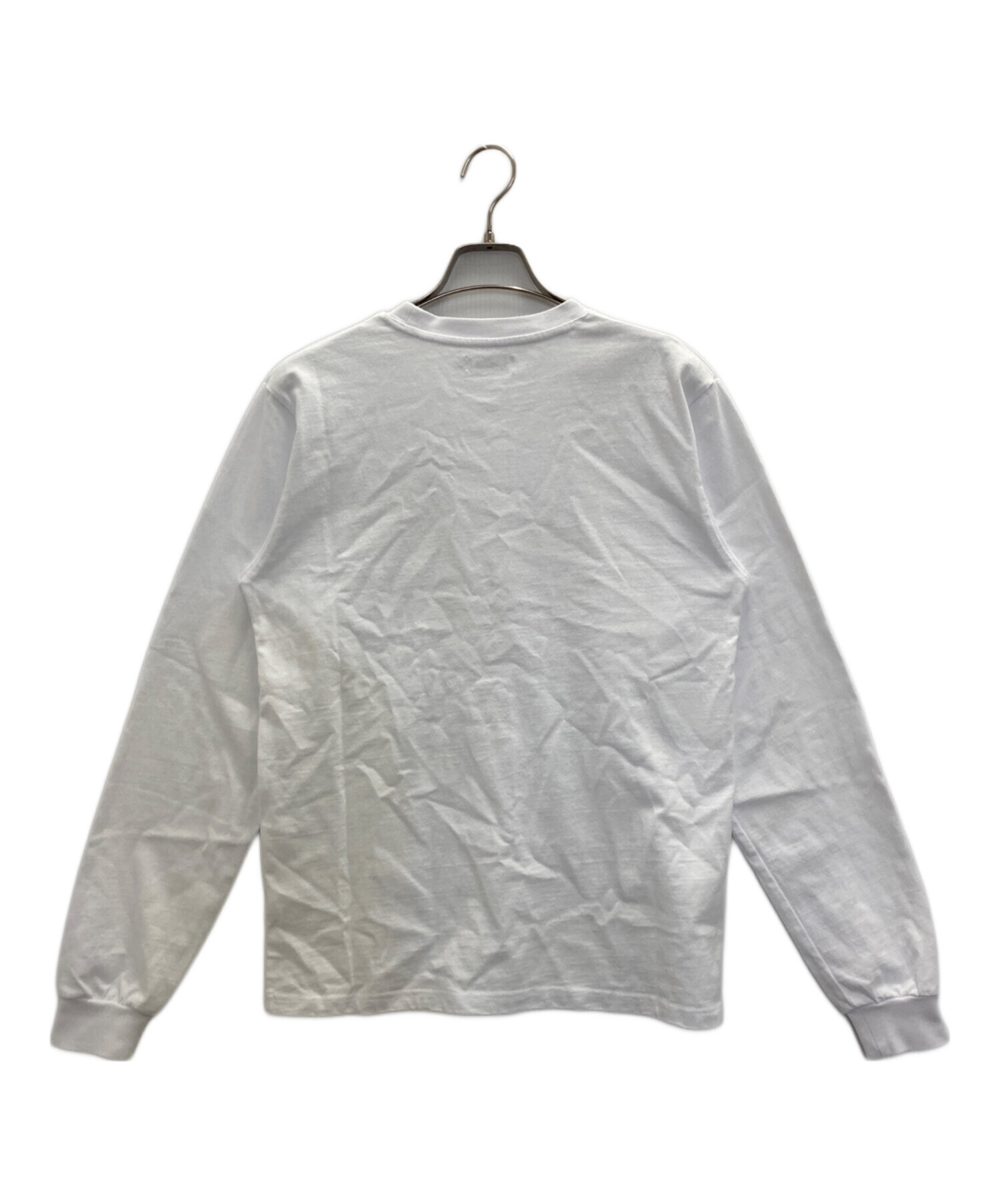 中古・古着通販】vallad (バラッド) 長袖カットソー ホワイト サイズ 