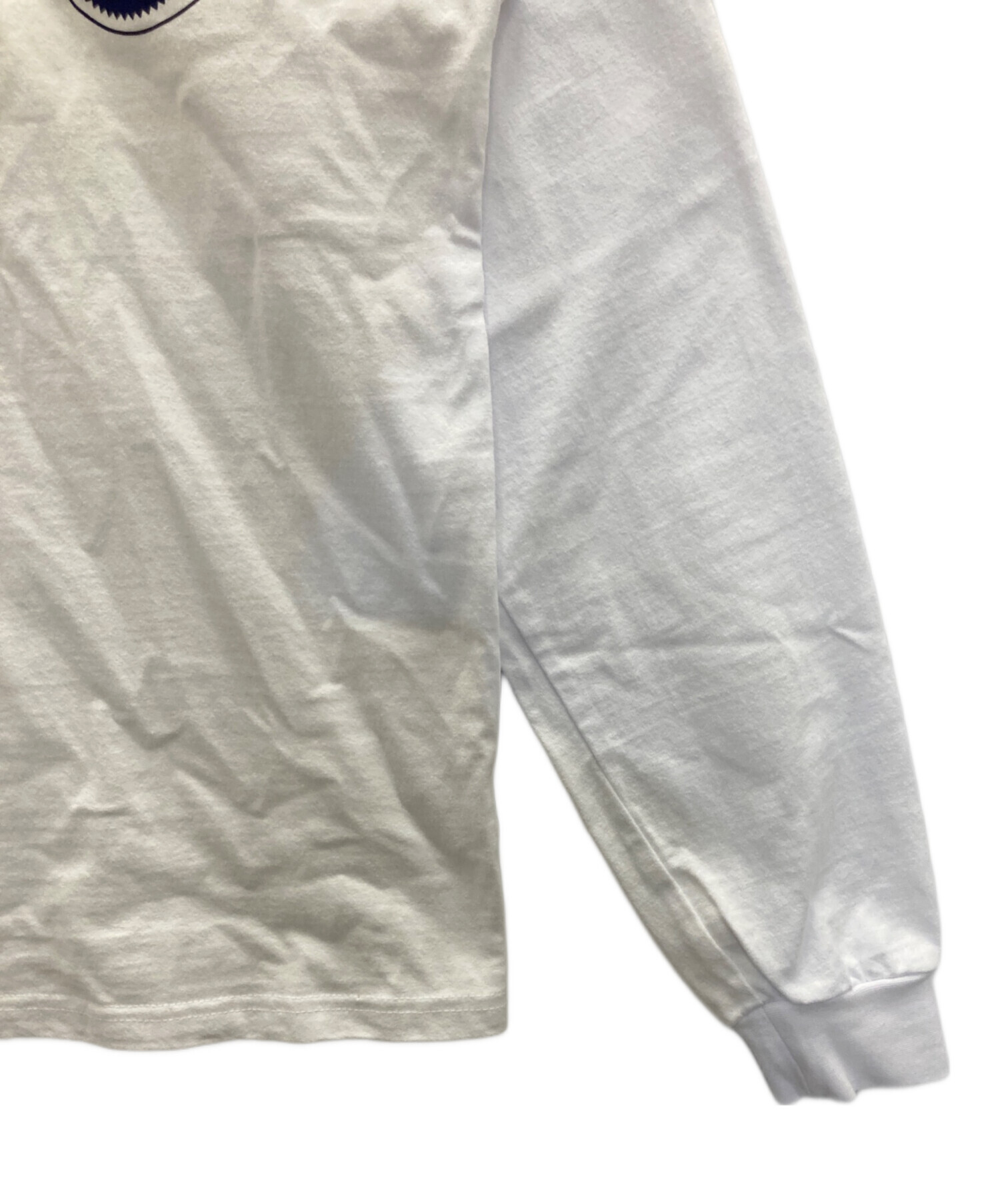 中古・古着通販】vallad (バラッド) 長袖カットソー ホワイト サイズ 