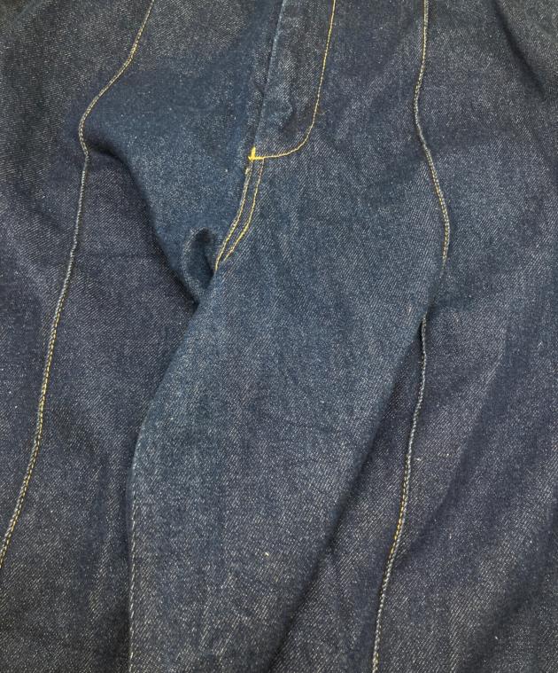 中古・古着通販】TTT MSW (ティー) Denim wide pants インディゴ