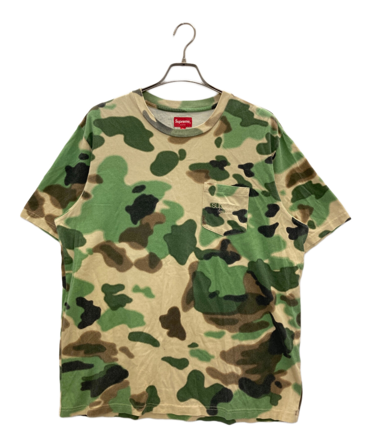 中古・古着通販】Supreme (シュプリーム) S/S pocket Tee olive camo
