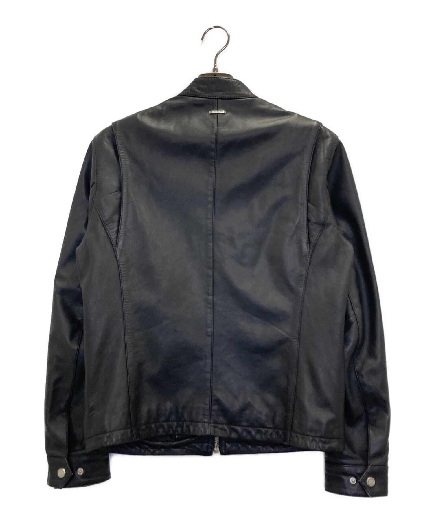 MICHAEL KORS シングルライダースジャケット 中古・古着通販】MICHAEL KORS (マイケルコース) シングルライダース