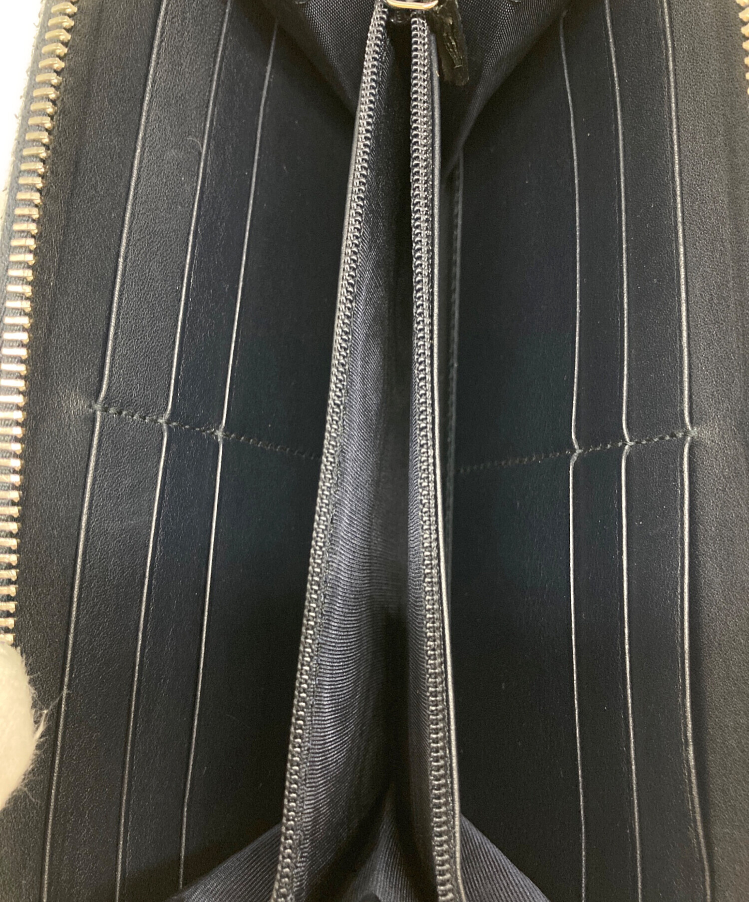 中古・古着通販】GUCCI (グッチ) 長財布 ネイビー｜ブランド・古着通販