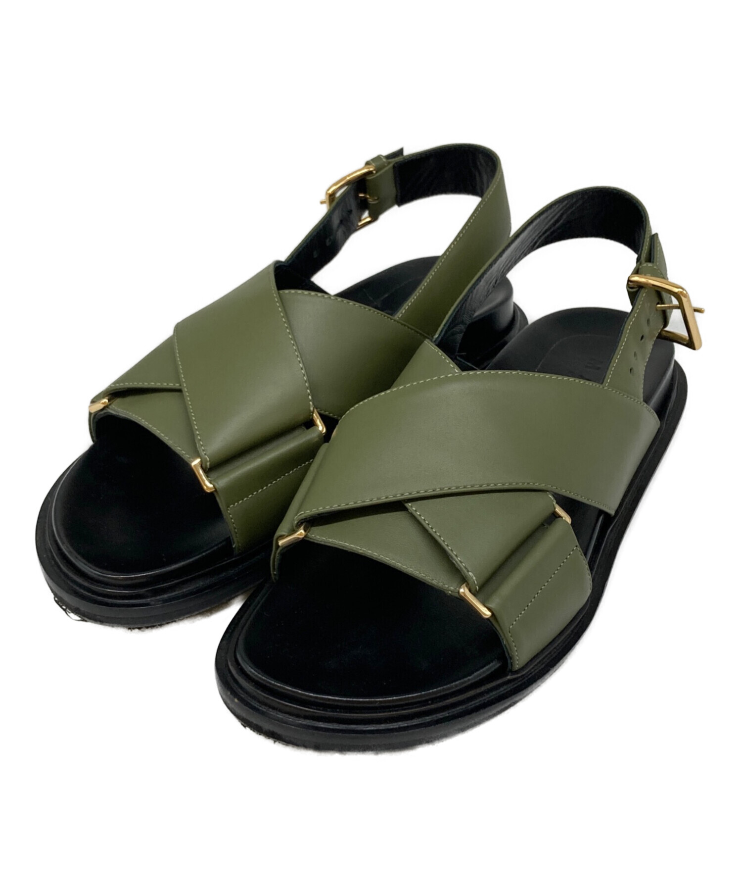中古・古着通販】MARNI (マルニ) スベット クリスクロスサンダル