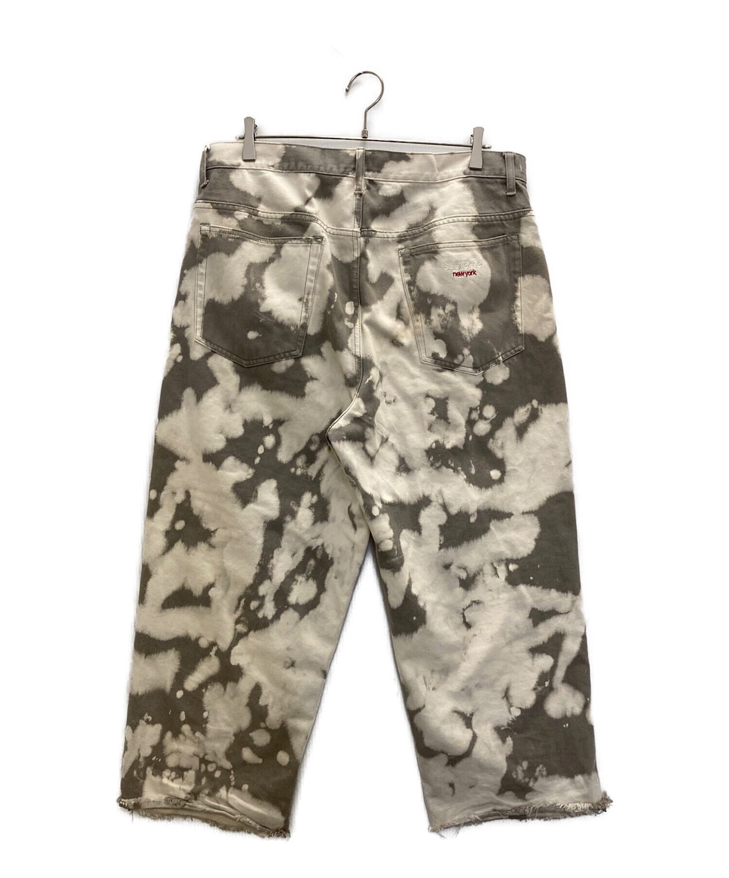 Supreme Baggy Jean SS25 Bleached Size 34 Brand New | eBay