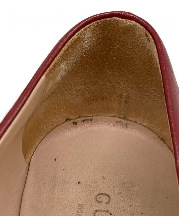 GUCCI グッチのフラットパンプス　GG　37 中古・古着通販】GUCCI (グッチ) フラットパンプス レッド サイズ:37 2