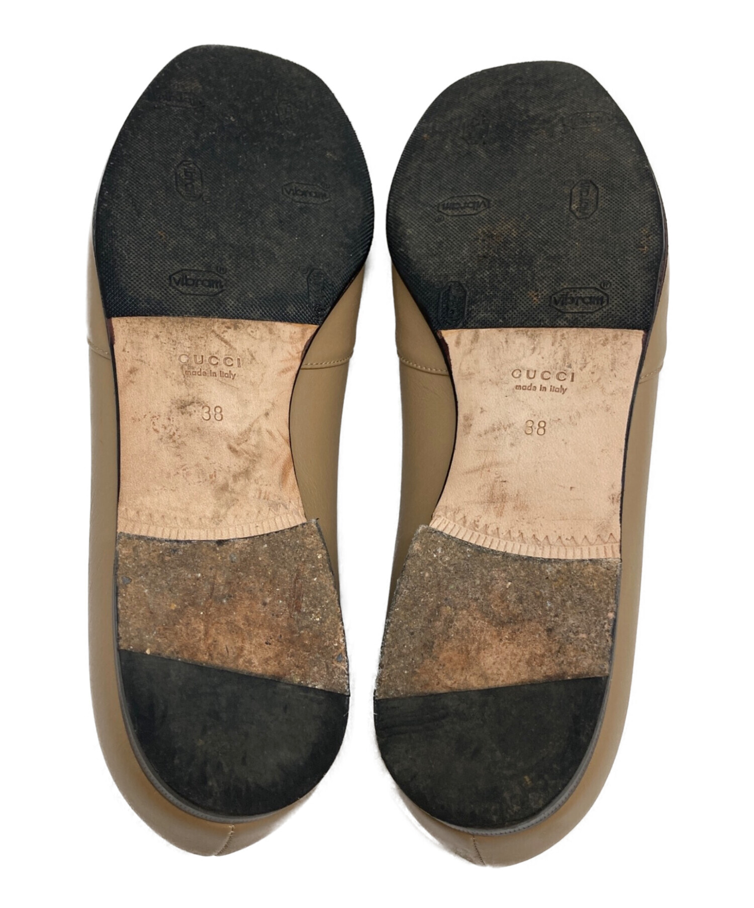 中古・古着通販】GUCCI (グッチ) ホースビットレザーローファー