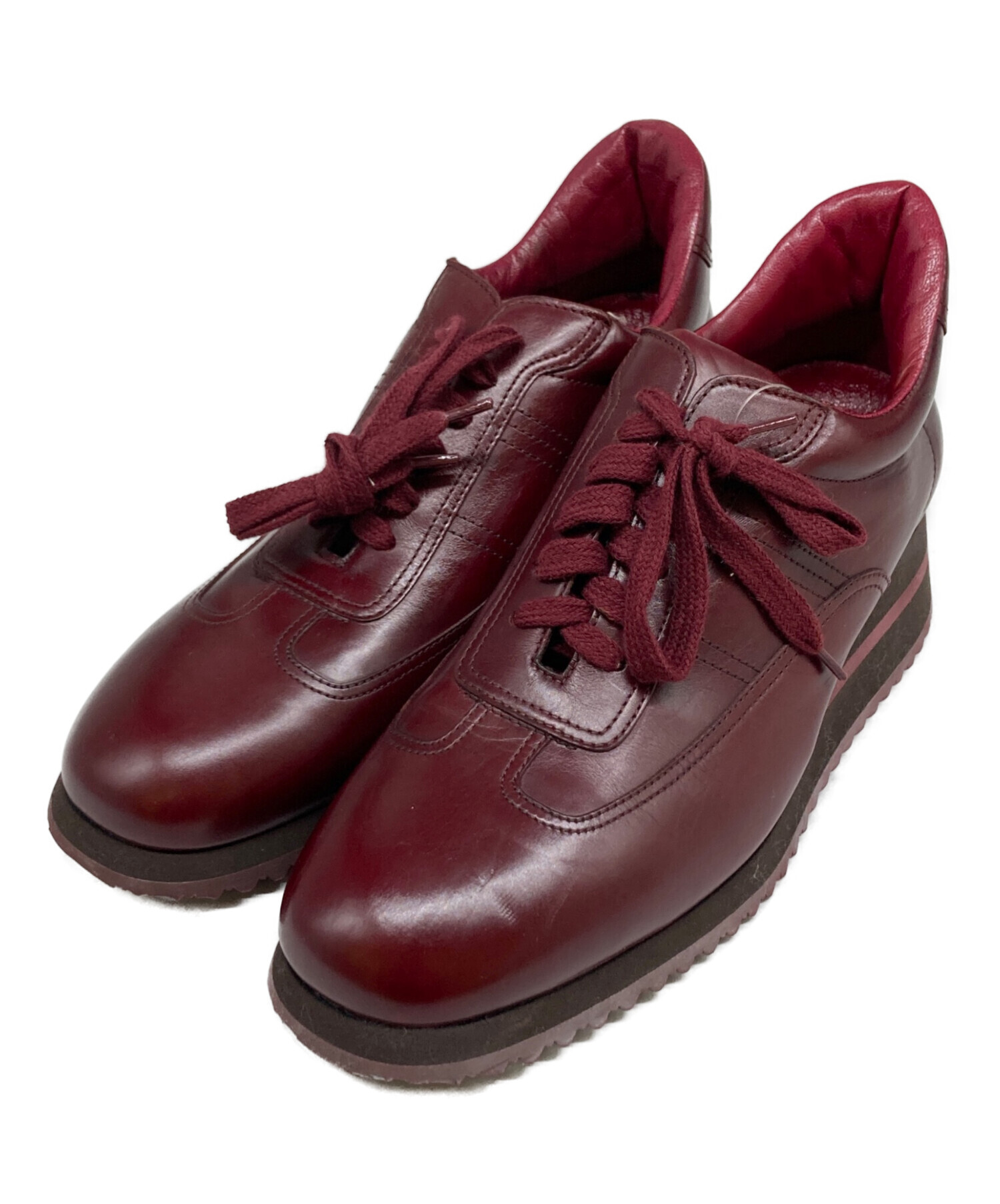 中古・古着通販】Santoni CLUB (サントーニクラブ) レザースニーカー 