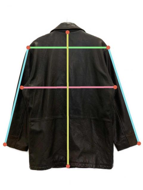 中古・古着通販】BROOKS BROTHERS (ブルックスブラザーズ) レザーカー