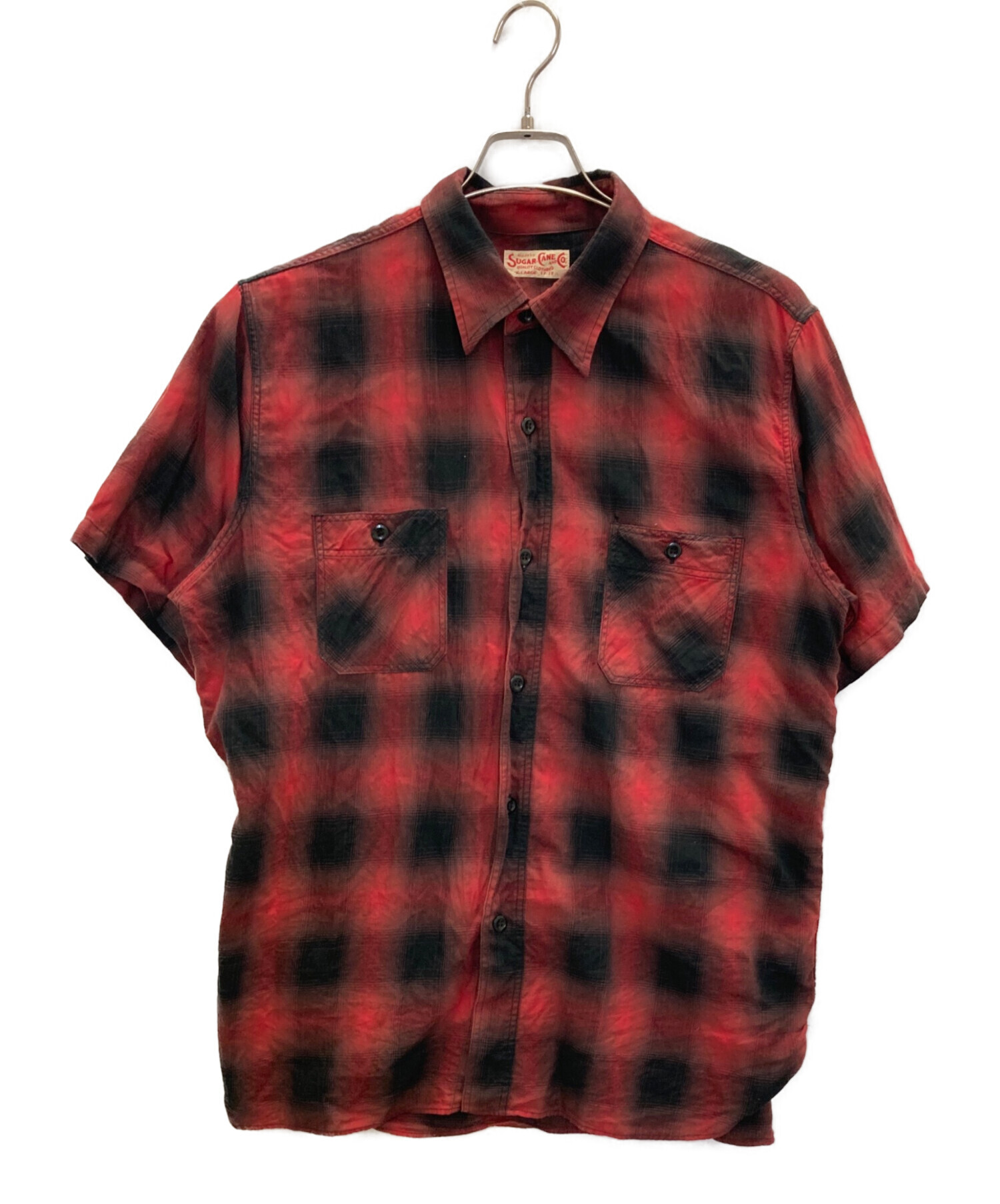 中古・古着通販】SUGAR CANE (シュガーケーン) オンブレチェックS/S