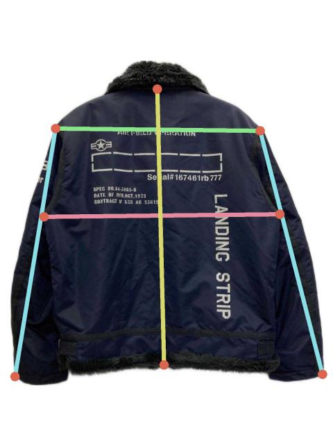 中古・古着通販】AVIREX (アヴィレックス) MULTI STENCIL NYLON B-3