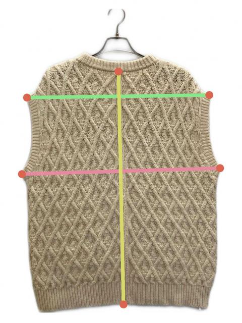 中古・古着通販】AURALEE (オーラリー) HARD TWIST MERINO ARAN KNIT