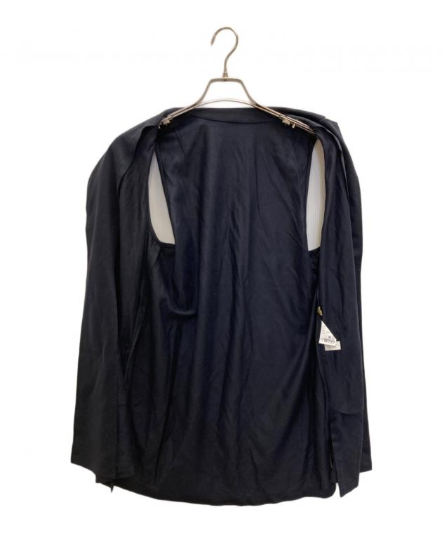 中古・古着通販】Leilian (レリアン) ジレ ネイビー サイズ:M
