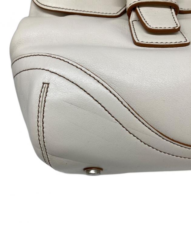 中古・古着通販】COACH (コーチ) ハンドバッグ アイボリー｜ブランド