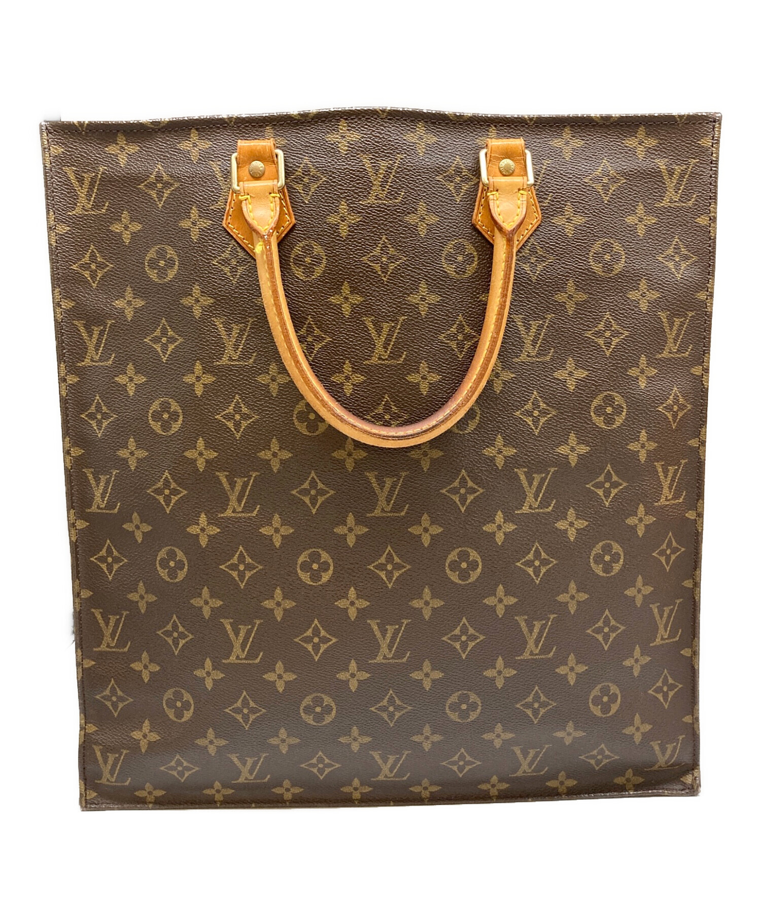 W*!様 Louis Vuitton モノグラム トートバッグ　サックプラ 中古・古着通販】LOUIS VUITTON (ルイ ヴィトン) モノグラム